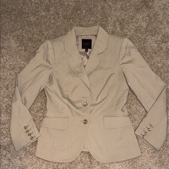 The Limited Lined Tan Blazer - size 0. B9 - Picture 1 of 8